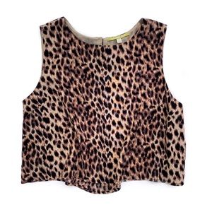 Gianni Bini | Leopard Print Cropped Tank